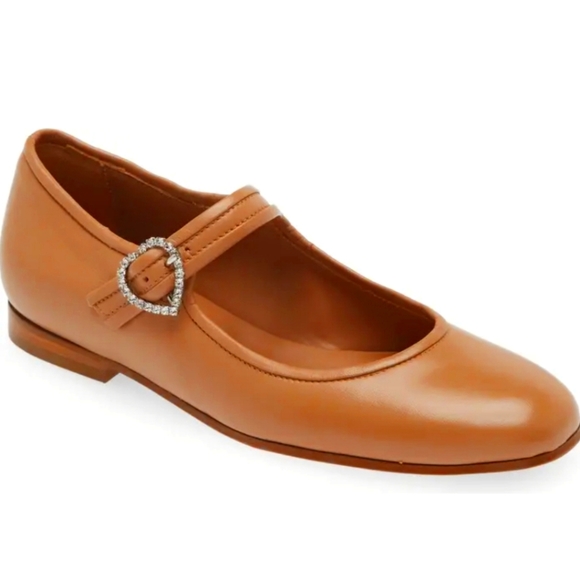 Brother Vellies Picnic Mary Jane Ballet Flats in eartha - Picture 2 of 6